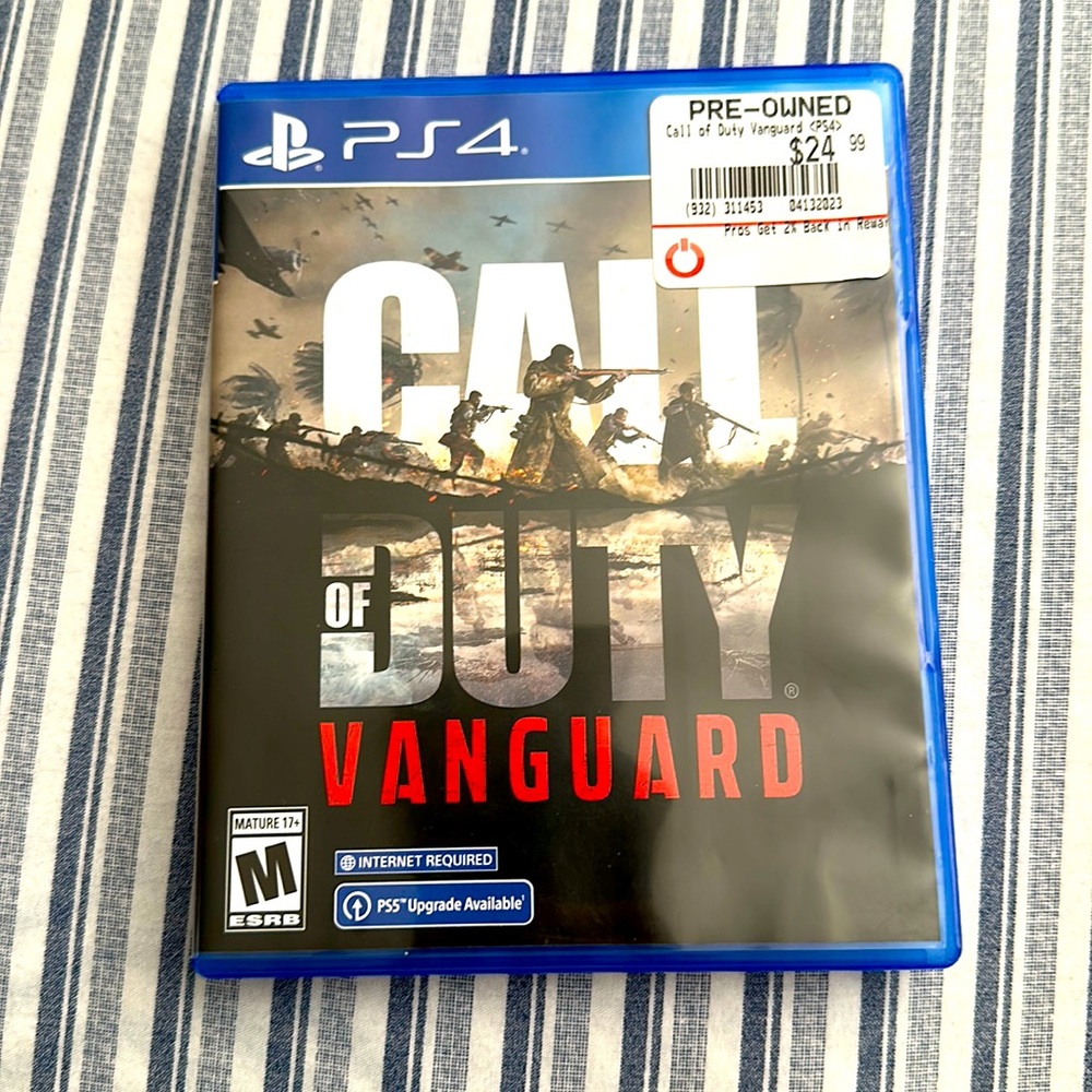 Call Pf Duty Vanguard PS4 Video Game